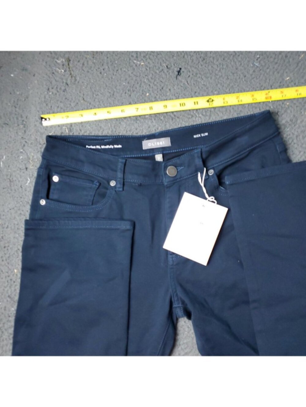 DL1961 Nick Slim Pants Mens 31x34 Denim Ultimate Knit Casual Preppy